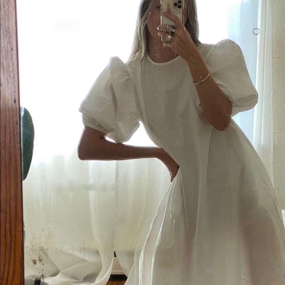 BOHÈME Puff Sleeve Dress
